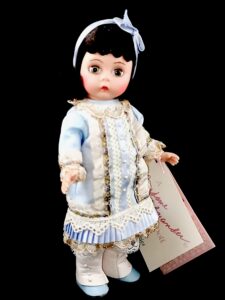 Madame Alexander doll Bonnie in blue dress